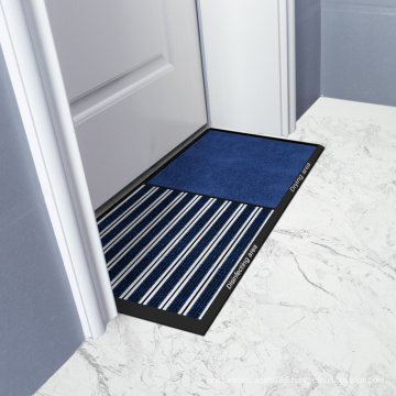 Door disinfection sticky mat for dust removal and disinfection